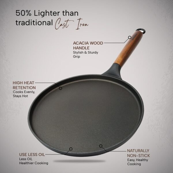 KROSLO CAST IRON ROTI TAWA