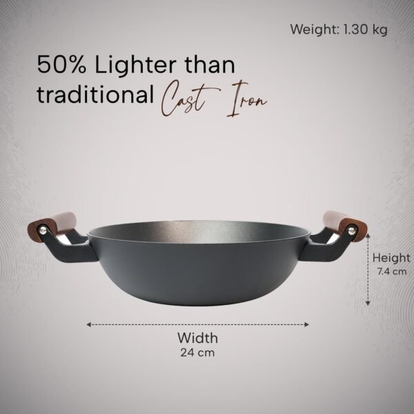 KROSLO CAST IRON KADHAI