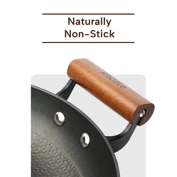 KROSLO CAST IRON KADHAI