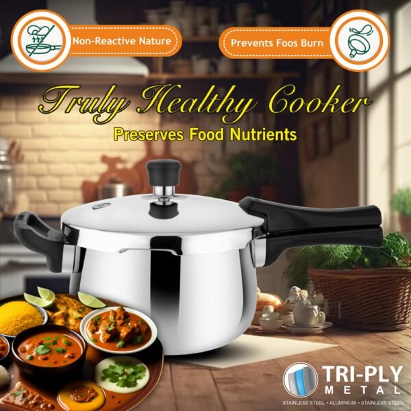 Prabha Triply Kalash Cooker